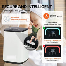 20L Towel Warmer Bucket with Child Lock and High Temp Indicator Bath Towels with Blankets