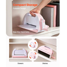 9-Inch Manual Die Cutting & Embossing Machine Opening Portable Cutting Plates Ergonomic Handle
