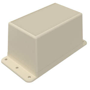 3.6 X 2.25 Wall Mounts Accessories 2.1 Height Smooth Recess Finishes And Fastening Almond Battery Compartments Enclosure WM013I,AL