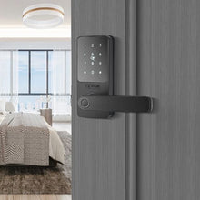 5-in-1 Smart Door Lock with Fingerprint, Keypad & App Control