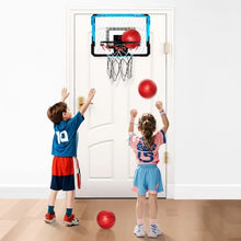 Ages 3+ Mini Kids Basketball Hoop with Electronic Scoreboard, LED Lights & Music, Over-the-Door Toy for Kids