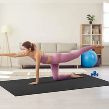 8x5ft Non-Slip High Density Premium Yoga Mat with Carry Bag & Strap – Perfect for Yoga Pilates & Floor Workouts for Men & Women