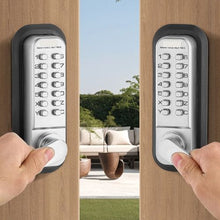 14 Key Mechanical Keyless Entry Door Lock  for Home Office Outdoor Fence Garage Yard