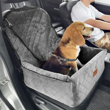 40lbs Dog Booster Car Seat Pet Car Seat Small Dog up to Gray for Car JBS-PCS-003-GRAY