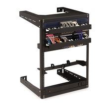 18" 15U Deep Open Frame Wall Rack 1915-3-500-15