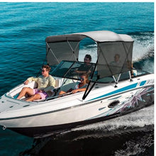 6'L x (67"-72")W x 46"H In 3 Bow Boat Bimini Tops with Aluminum Alloy Frame Waterproof