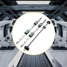 1500 mm  Linear Guide Rail  with BF12/BK12 Kit Linear Slide Rail Guide Rail Square For Lathes Mills HGR1500