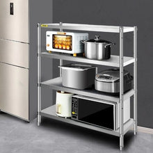 48 X 24 X 59 In Stainless Steel Shelving 4 Tier Adjustable Shelf Storage for kitchen RK4859-4