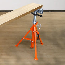 28-52 In Heavy Duty Roller Stand  for Pipes Wooden Boards 1104A