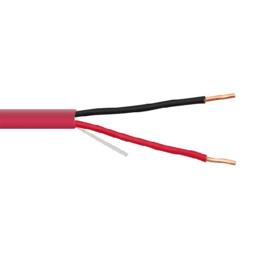 12/2C FPLP Solid FEP Plenum Unshielded 75C Fire Alarm Cable 300V