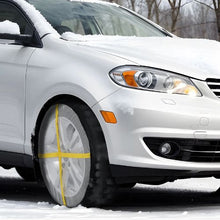 Thickened Snow Tire Socks for Cars & SUVs (2-Pack, Large)