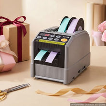 Automatic Tape Dispenser 999mm Max Cut Electric Tape Cutter Dual-Tape 6–60mm Width
