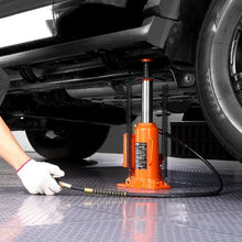 12 Ton Hydraulic Long Ram 26455 lbs Capacity with Single Piston Pump and Clevis for Garage & Shop