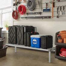 60 In Aluminum Dunnage Rack, 1800 lbs Capacity – All-Welded, for Restaurants, Kitchens, and Garages (Welded Type)