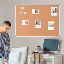 48"x36" Large Cork Board – Wall-Mounted Bulletin Board for School Home Office
