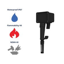 3.96" X 4.53" X 11.79" Waterproof Pendant Enclosure With Switch Cover P24CBK