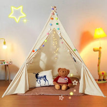 1-5 Years Old Kids Teepee Tent with Windows for Kids