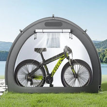 Bike Storage Tent 4–5 Bikes Waterproof Outdoor Tent Ventilated Window Fiberglass Frame