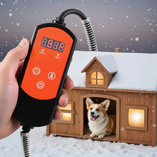 Dog House Heater 800W ouse with Overheat Protection, Adjustable Temperature for Home & Pet Shop