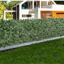 59" x 118" Greenery Ivy Fence with Mesh Backing & Strengthened Joints – Artificial Green Wall Screen Dark Green Backcloth JNF007