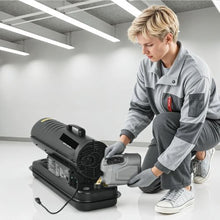 45,000 BTU Kerosene/Diesel Forced Air Torpedo Heater, Portable with Handle for Jobsite, Garage & Outdoor Use