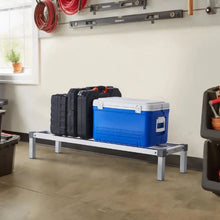 48 In Aluminum Dunnage Rack 1000 lbs Capacity – All-Welded, for Restaurants, Kitchens and Garages ( Assembled Type)