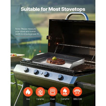 22x16 inch Carbon Steel Griddle for Camping Tailgating Party