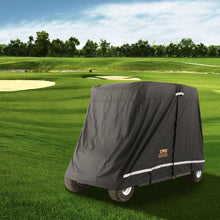 4 Passenger Golf Car Cover 600D Polyester Full Cover for Waterproof and Sunproof COV-21