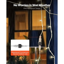LED Christmas String Lights Waterproof for Tree Yard Patio Decoration Outdoor with 8 Modes