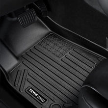 Tesla Model Y Floor Mats 2021–2024 5-Piece TPE All-Weather Liners Custom Fit (Black)