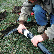 1 Inch Schedule 40 Ultra Flexible PVC Pipe Black