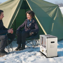 10,000 BTU Portable Kerosene Heater with Adjustable Flame & Safety Shut-Off for Home & Outdoor Use