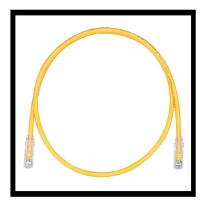 24 AWG Cat 6 UTP Copper 9M Patch Cord Yellow UTPSP9MYLY