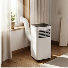 8000 BTU Portable Air Conditioner 3-in-1 AC Unit with Cooling Dehumidifier & Fan LED Touch Panel Remote Control 24H Timer for Indoor Rooms (White)