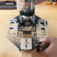 Door Hinge Jig Made of Aluminum Alloy for Woodworking SXRJL-2303
