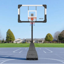 44" Portable Basketball Stand 8.04–10 ft Adjustable Height Indoor & Outdoor