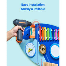 Orca Activity Wall Panel 12 Montessori Sensory Toys for Kids 3-12 Perfect for Toddler Playroom or Classroom