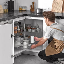 28 X 24 Inch 2 Tier Pull Out Cabinet Organizer Soft Close Slide Out Drawer for Kitchen PD1030C