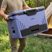 50 Qt Portable Hard Cooler Leak-Resistant 48-Hour Ice Retention Insulated Ice Chest with Heavy-Duty Handle