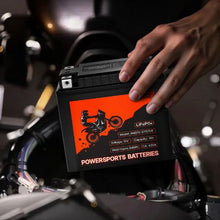 12V 7Ah LiFePO4 Motorcycle Battery Pre-Charged Maintenance-Free High Performance for ATV Motorcycle Jet Skis Scooter UTV