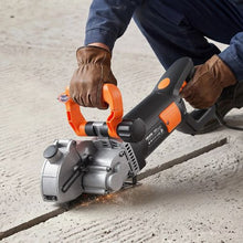 Wall Chaser 4800W 6800 RPM Concrete Groove Cutter 5 Blades Adjustable Handle
