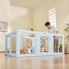 76x49x30 In Dog Whelping Box Waterproof and Easy to Clean for Indoor Pet Dogs Cats