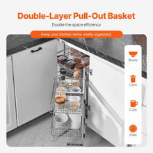 34 X 21 Inch 2 Tier Pull Out Cabinet Organizer Soft Close Slide Out Drawer for Kitchen DG-900