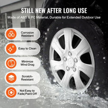 16 In Wheel Rim Cover Hubcaps for All Weather Use WE16IN