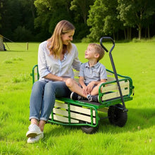 39" Toddler Utility Wagon with All-Terrain Tires for Kids