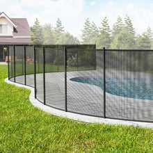 4 x 12 FT Removable Pool Fence for Inground Pools Child Safety Pool Fence