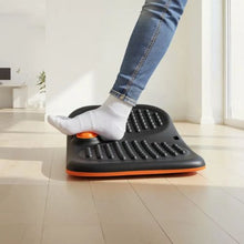Balance Board Trainer for Adults Wooden Rocker Wobble Board Core Workout & Home Gym (Black)