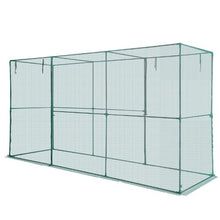 11.6 ft Crop Cage with Zippered Door, Plant Protection Net for Garden Beds