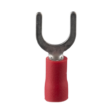 22-16 AWG StrongHold Loose Piece Fork Red EV18-14FB-Q (Pack of 25)