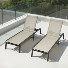Outdoor Chaise Lounge Chair 400 lbs Capacity 5 Adjustable Positions Foldable – for Beach Patio